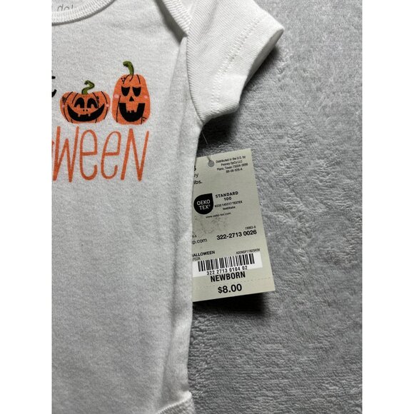 NWT Okie Dokie My 1st First Halloween Newborn Bodysuit One-Piece - Picture 2 of 5